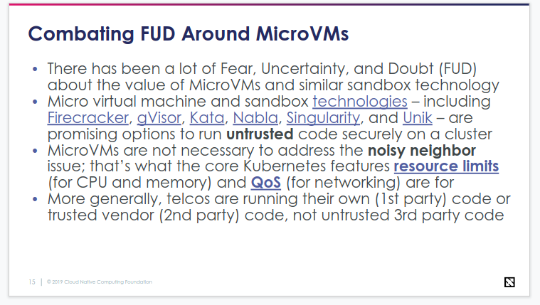 Fear, Uncertainty, Doubt Around MicroVMs